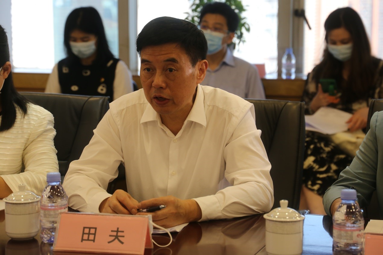 深圳市政协副主席田夫等一行莅临天联终端调研事情-新闻中心